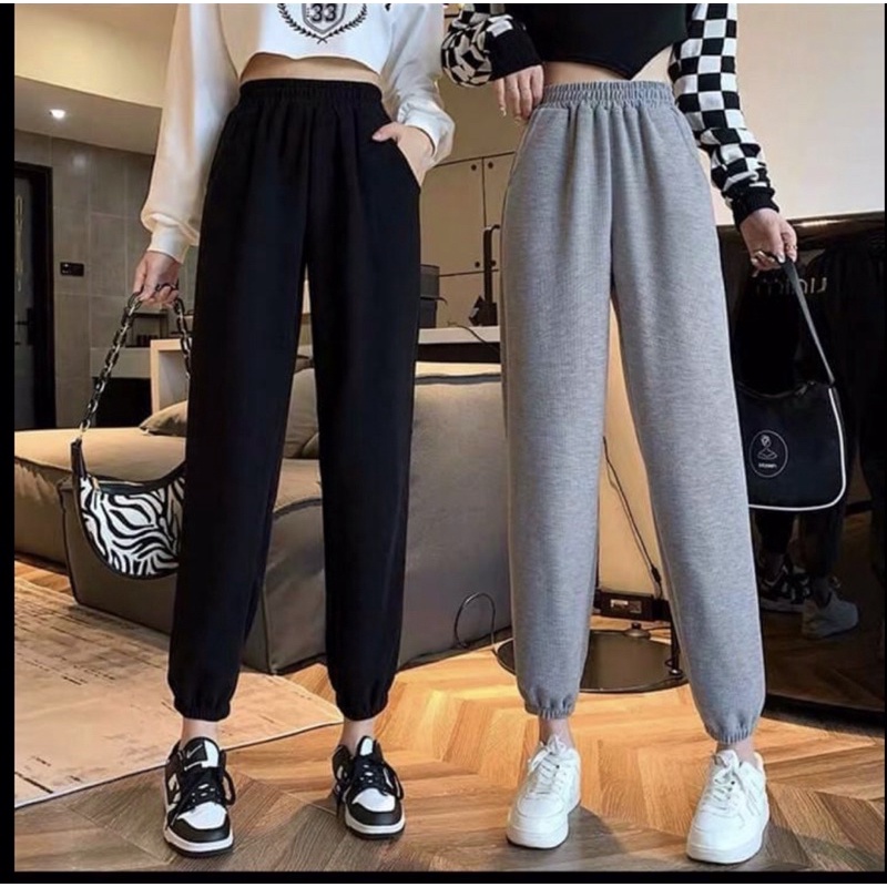 Quần Jogger unisex chất dày dặn phong cách hàn quốc ulzzang