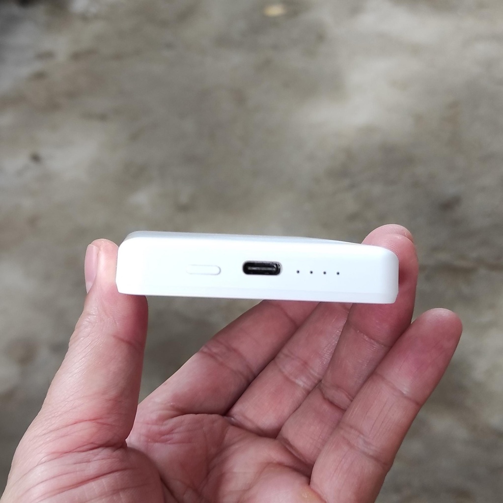 Pin sạc dự phòng không dây Buyfastcart B2 8.000mAh dùng sạc cho iP12, 13 - Hàng chính hãng