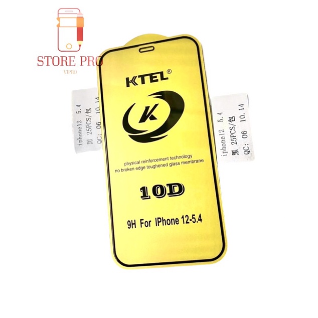 Kính Cường Lực Iphone 10D Fun Màn 0,8mm, mỏng hơn ,cứng hơn