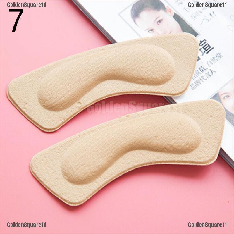 Bộ 2 Miếng Đệm Lót Giày Cao Gót Bằng Vải Dán Lưng