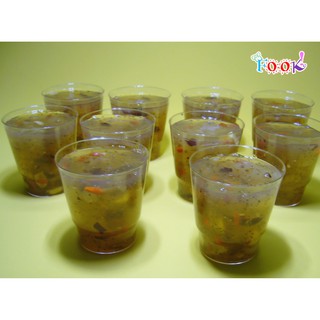 Ly Nhựa cứng cao cấp đựng bánh tiramisu, rau câu có kèm nắp