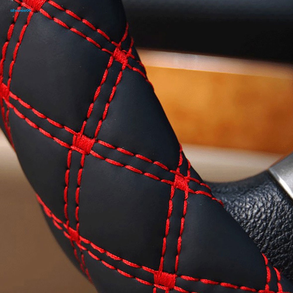 Vỏ Bọc Vô Lăng Xe Hơi Giả Da Chống Trượt 38cm