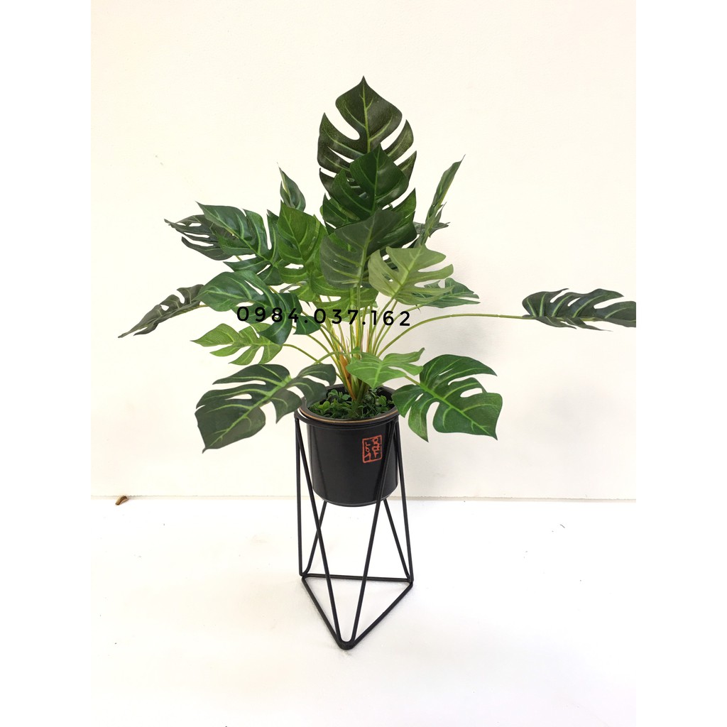 Cây giả - Cây lá xẻ giả đẹp không bao gồm chậu