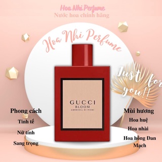 10ml G.ucci Bloom Ambrosia di Fiori Eau de Parfum for Woman - Nước hoa nữ .