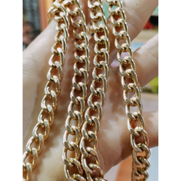 Vòng cổ dây xích cao cấp cho chó mèo có nhiều size