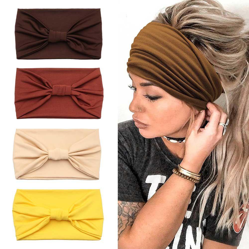 Băng Đô Bản Rộng Mềm Mại Phong Cách Châu Phi Dành Cho Tập Luyện Thể Thao