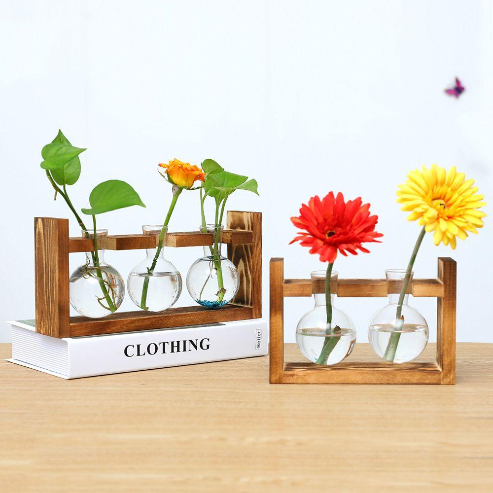 Chậu Hoa Thủy Canh Để Bàn Trang Trí Nhà Cửa / Văn Phòng