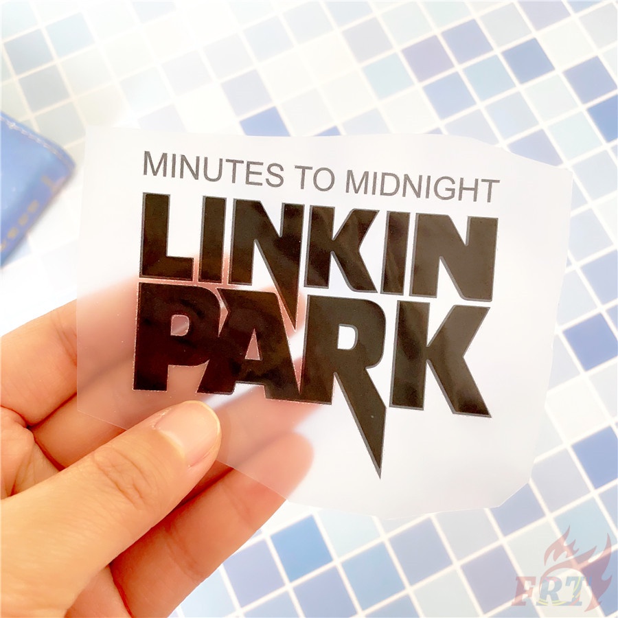 ◆ Sticker Dán Trang Trí Xe Hơi In Chữ Linkin Park ◆ 1 Miếng Dán Nhiệt Trang Trí