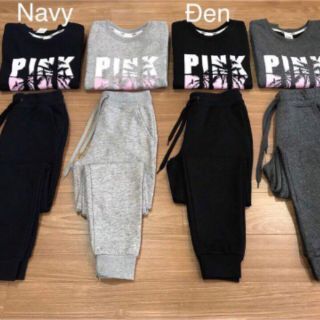 Bộ nỉ Pink VNXK