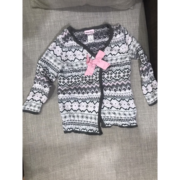 Áo khoác len xuất size 5 cho bé gái