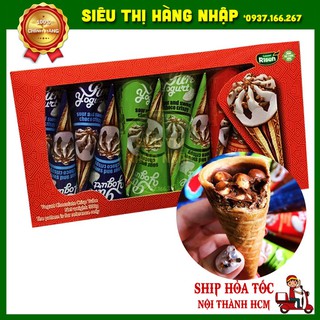 Bánh ốc quế nhân socola Risen Mỹ 300g
