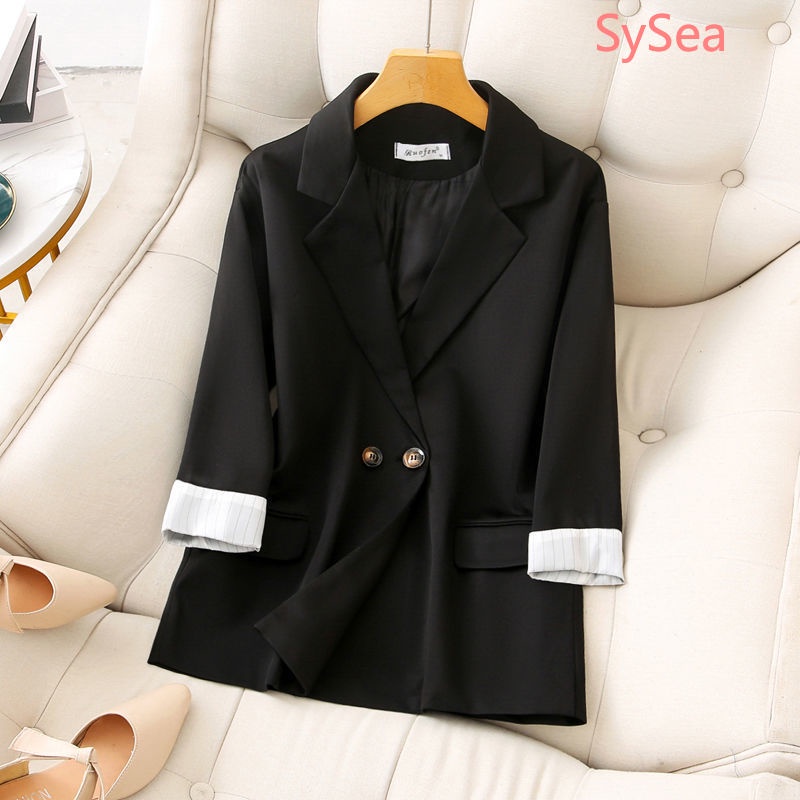 Áo Khoác Blazer Dài Tay Thời Trang Mùa Thu Hàn Quốc Cho Nữ | BigBuy360 - bigbuy360.vn