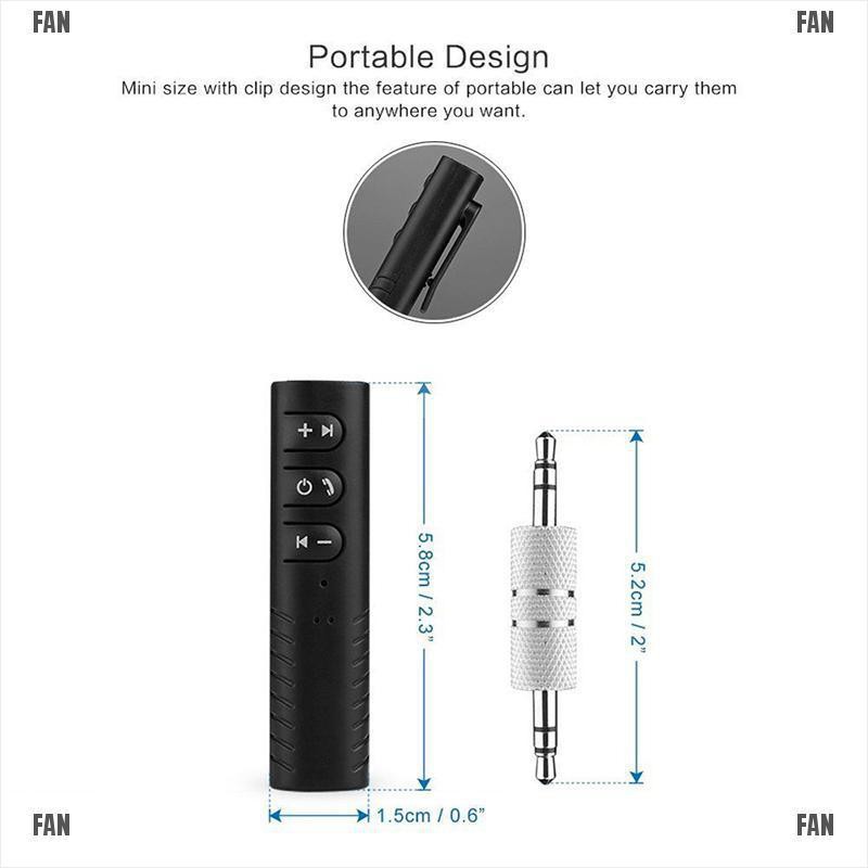 Bộ Thu Tín Hiệu Bluetooth Không Dây 3.5mm