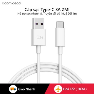 Cáp sạc Type - C 3A ZMI, Hỗ trợ sạc nhanh, Model AL701