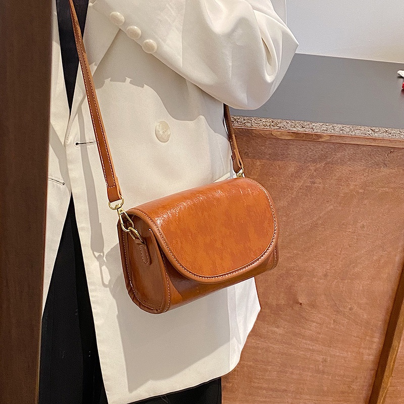 Túi Da Đeo Chéo Có Khóa Kéo Thời Trang Cho Nữ CK1099