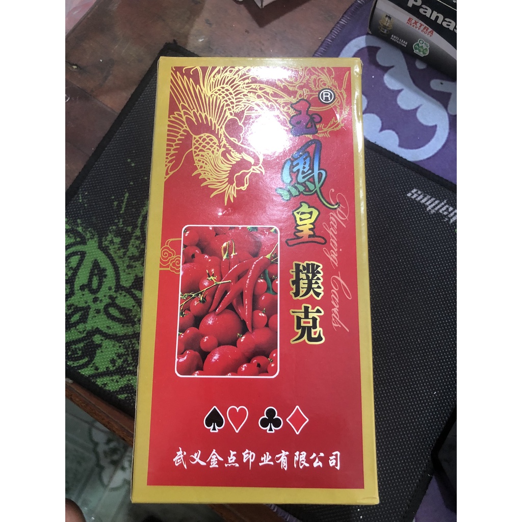 Hộp 10 Bộ Bài -Tú Ớt Đỏ Phượng Hoàng