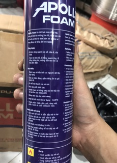 Xịt foam APOLLO 750ml
