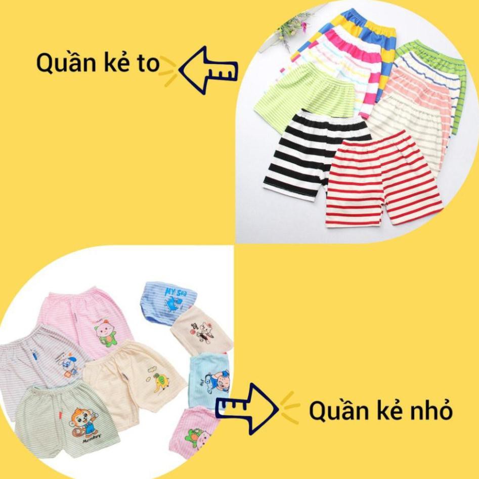 Quần chục trẻ em kẻ cotton cho sơ sinh đến 15kg