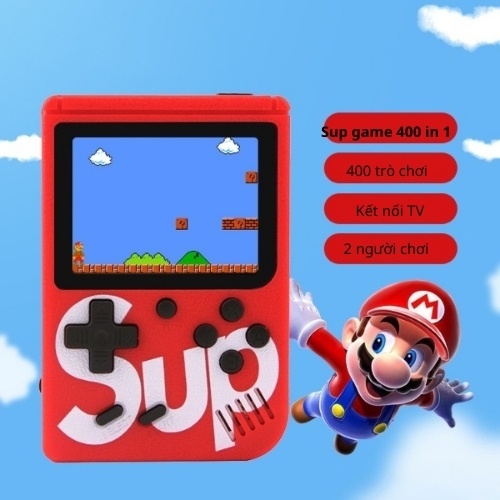 Máy chơi game cầm tay mini 4 nút SUP 400 trò vui nhộn chơi được 2 người giá rẻ. BH 6 tháng MUMBABY48