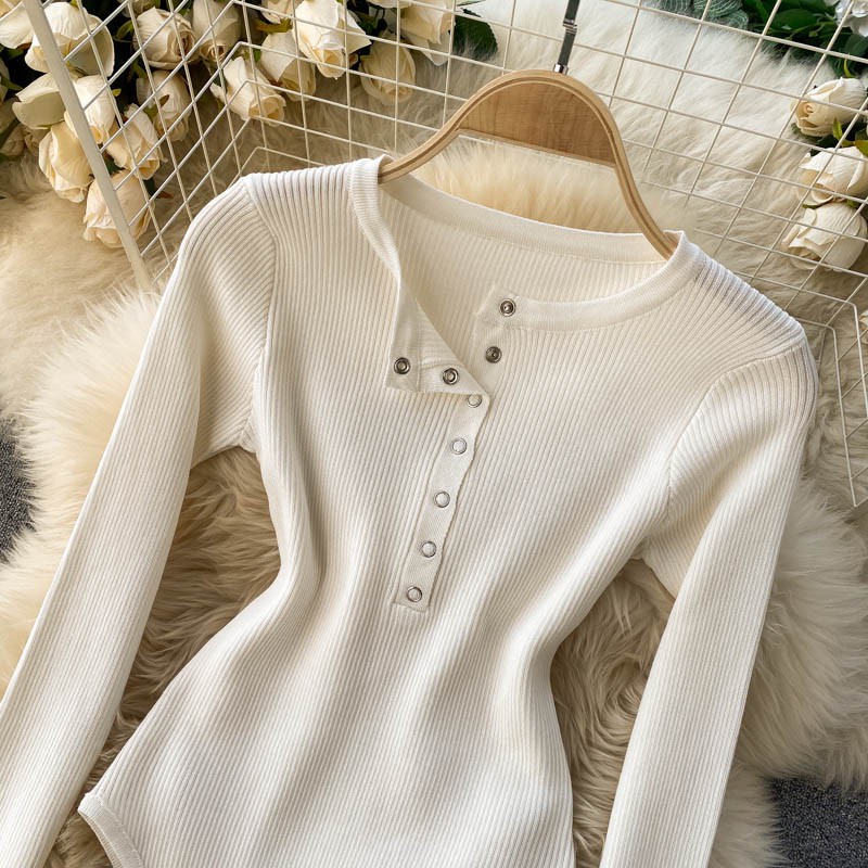 Bodysuit nữ dài tay gài cúc khoét hông cao BB02 | BigBuy360 - bigbuy360.vn