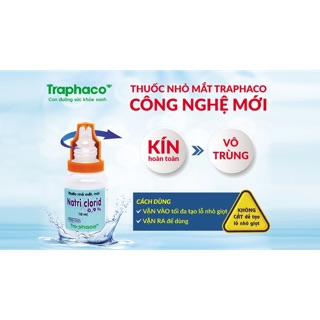 Nước muối nhỏ mắt mũi
