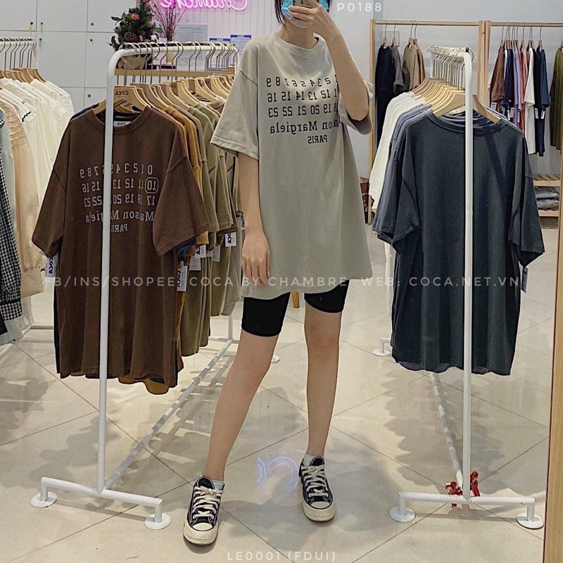 Áo phông dãy số TT11