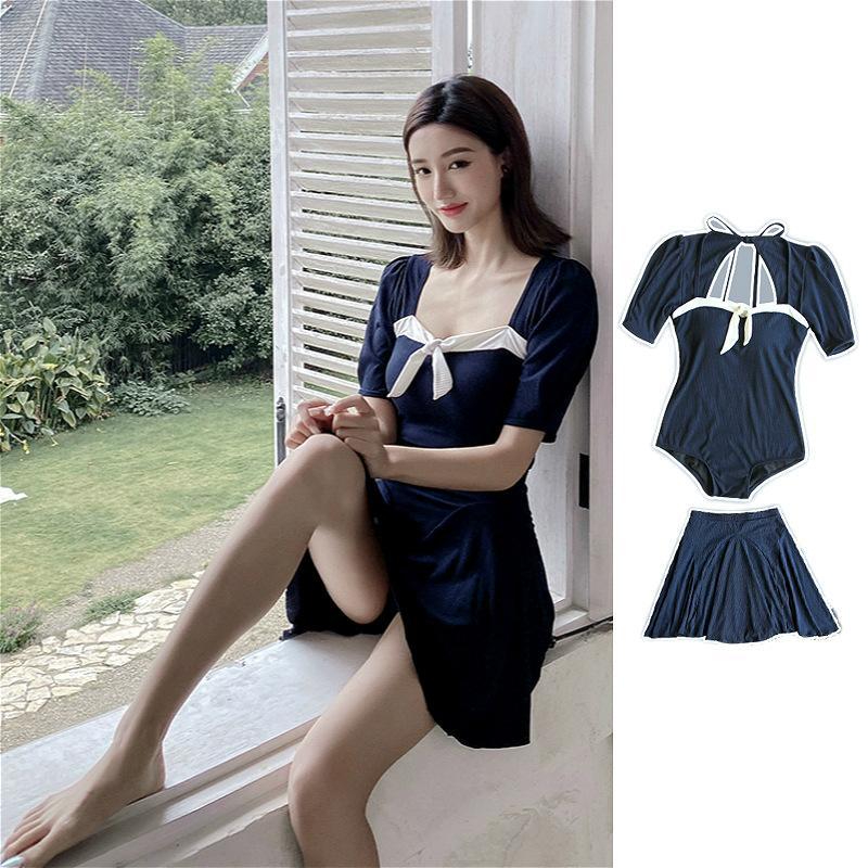 Womens Swimwear Discreet Korean Two-piece Sexy | BigBuy360 - bigbuy360.vn