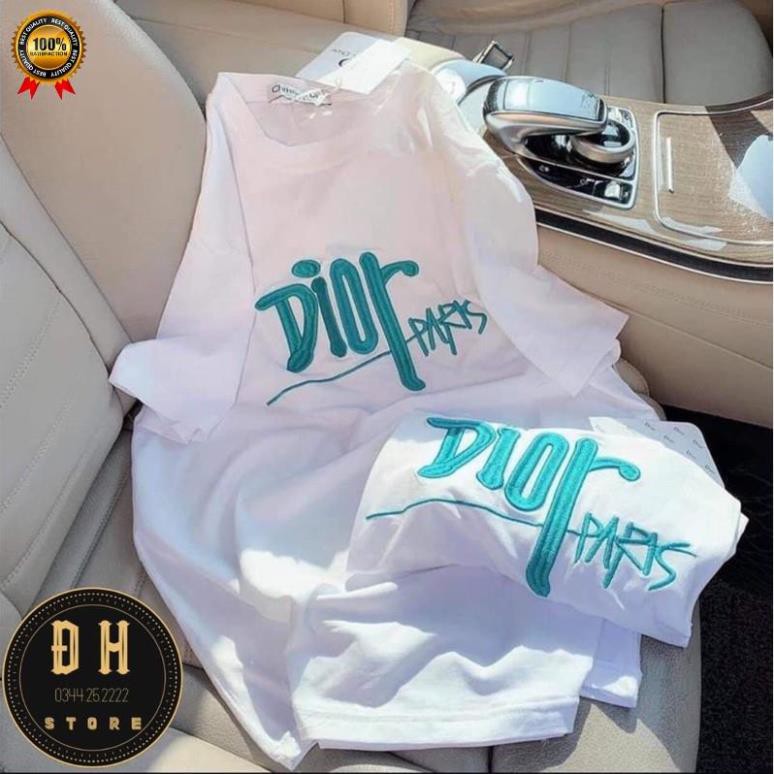 Áo Phông Áo Thun Nam Nữ Thêu Chữ, Fom Rộng Giấu Quần Hàng Quảng Châu Cao Cấp . | BigBuy360 - bigbuy360.vn