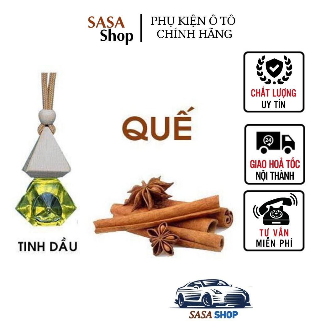 Tinh dầu treo xe oto hương Quế giúp khử mùi, chống say xe - Quế &lt;RẺ VÔ ĐỊCH&gt;