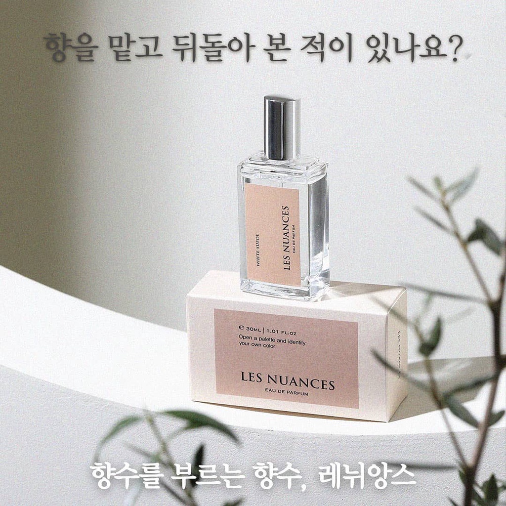 Nước hoa LES NUANCES Eau De Parfume 30ml nội địa Hàn Quốc