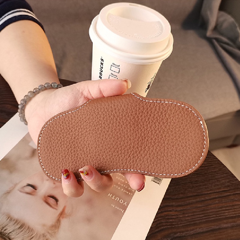 Túi Đựng Mắt Kính Bằng Da PU Họa Tiết Trái Vải Sáng Tạo Thời Trang Hàn Quốc hộp đựng mắt kính