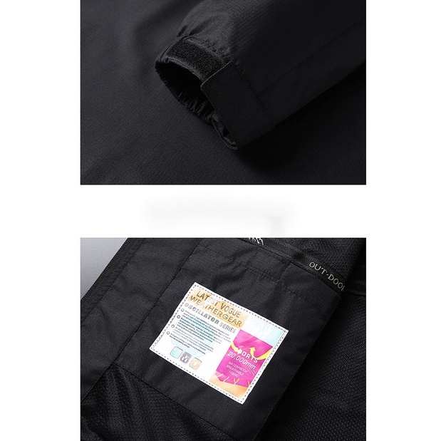 Áo Khoác TNF Chống Mưa / Gió Có Túi Thời Trang Cho Cặp Đôi