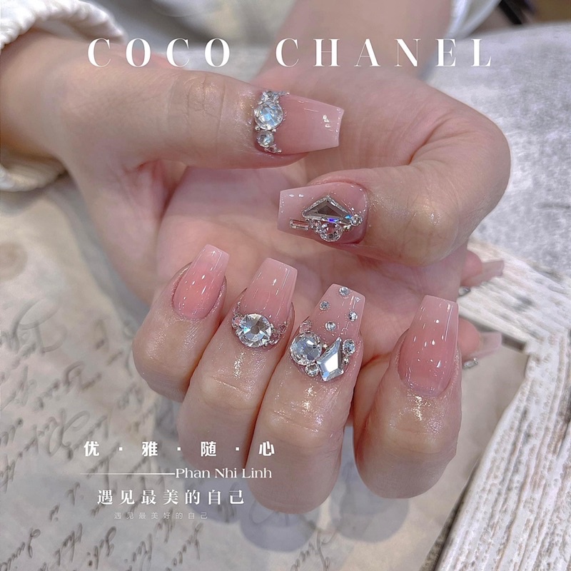 Đá Swarovski màu Trắng lẻ size
