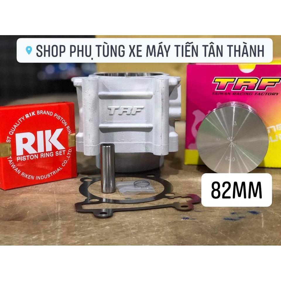 NÒNG LÒNG  kiếng + piston  bạc TRF exciter satria winner sonic nvx ( 57mm , 62mm ,  65mm , 68mm , 72mm 79mm )