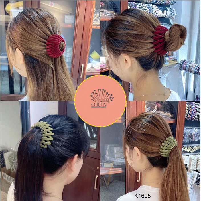 Búi tóc tổ chim  đa năng thời trang Orin K1695