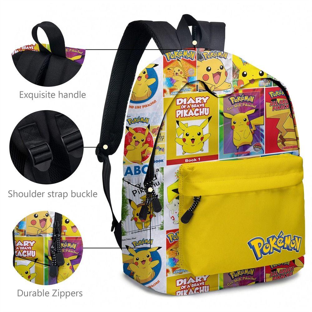 Túi Đựng Bút Hình Pokemon Dễ Thương Cho Bé