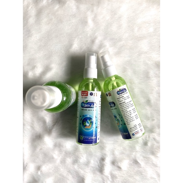 Xịt rửa tay khô Tâm An chai 100ml | BigBuy360 - bigbuy360.vn