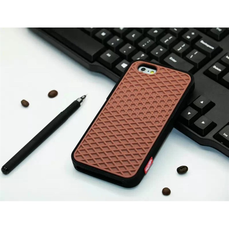 Vans Waffle Case Iphone Black Gum