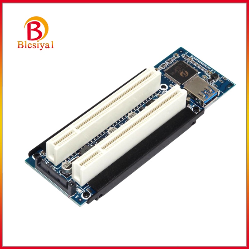 [BLESIYA1] Express Expansion Card PCI-E to USB3 2-Port Hub Adapter for Desktop Laptop