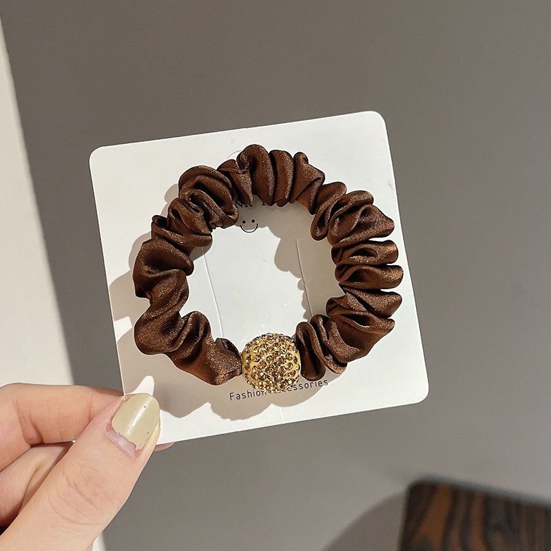Dây Buộc Tóc Cao Su Họa Tiết Da Báo Đính Đá Thời Trang 2022 Cho Nữ