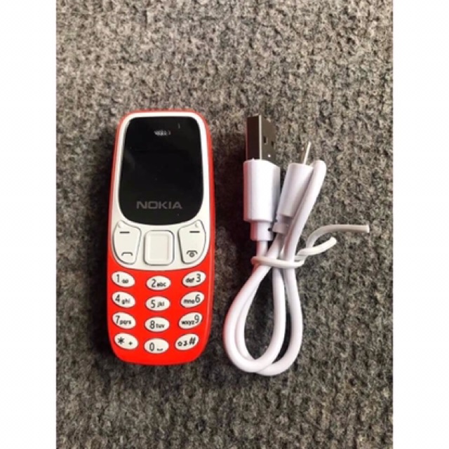 Điện thoai mini 2 sim siêu cute bán sỉ 7 màu: đỏ, vàng, cam, đen, xanh, hồng , xám | BigBuy360 - bigbuy360.vn