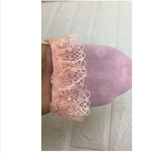 [ Gía siêu rẻ ] CẶP TẤT LƯỚI CỔ BÈO CHO BÉ 2-5 TUỔI - ALISHOPS