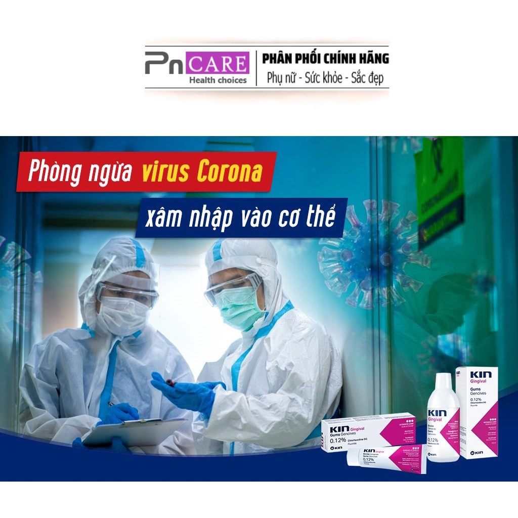 PnCARE | Nước Súc Miệng KIN Gingival ® 250ml - Viêm Nướu, Sát khuẩn miệng họng