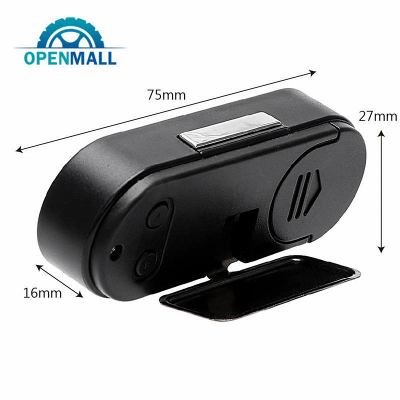 Đồng hồ nhiệt kế kỹ thuật số tích hợp đèn led tiện dụng cho xe hơi