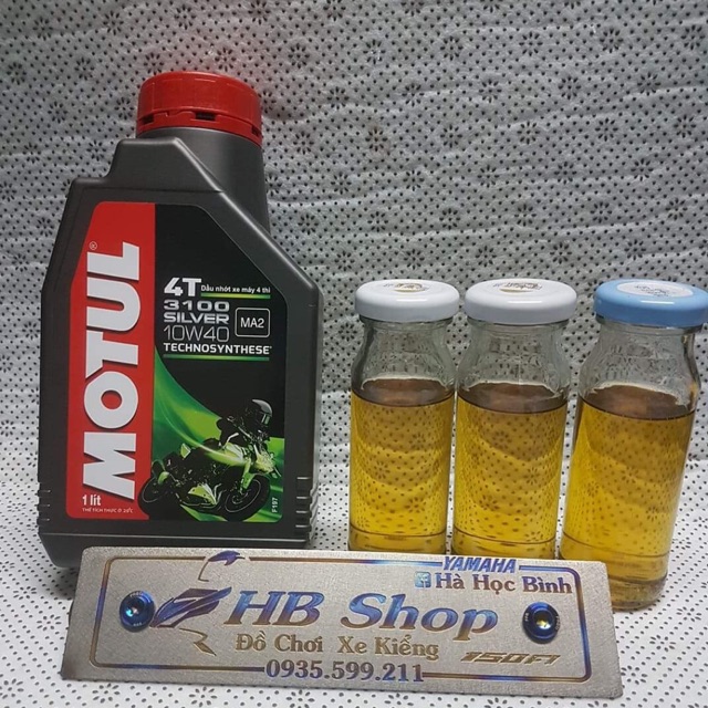 Combo nhớt motul 3100 silver chiết lẻ 800ml 1L 1L1 1L2 1L3