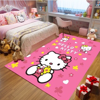 Thảm trải sàn Bali 5D mẫu hellokitty mẫu mới 1m6x2m3