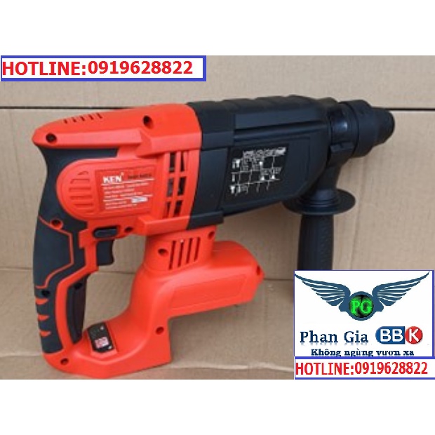 Thân Máy Khoan Bê Tông 188V - Động Cơ Không Chổi Than - Bảo Hành 12 Tháng