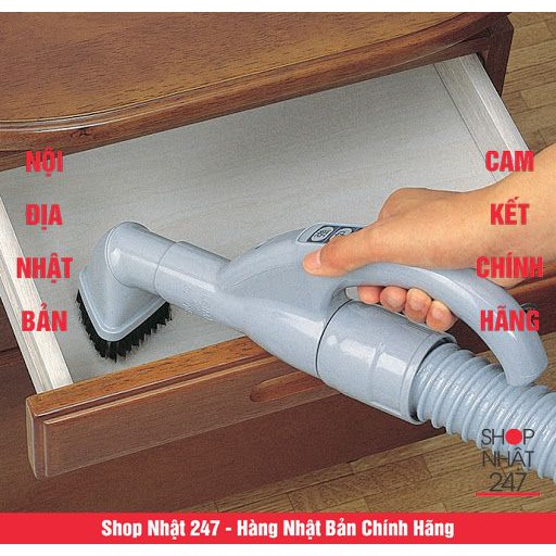 Đầu gắn máy hút bụi - dạng bàn chải hình tam giác nội địa Nhật Bản