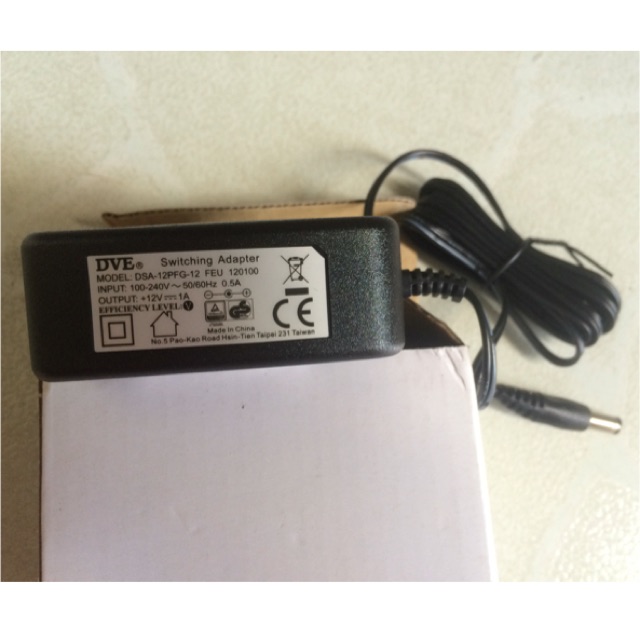 Nguồn DVE chính hãng 12V-1A