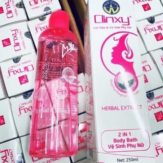 GEL TẮM VÀ VỆ SINH PHỤ NỮ 2 TRONG 1 250ml